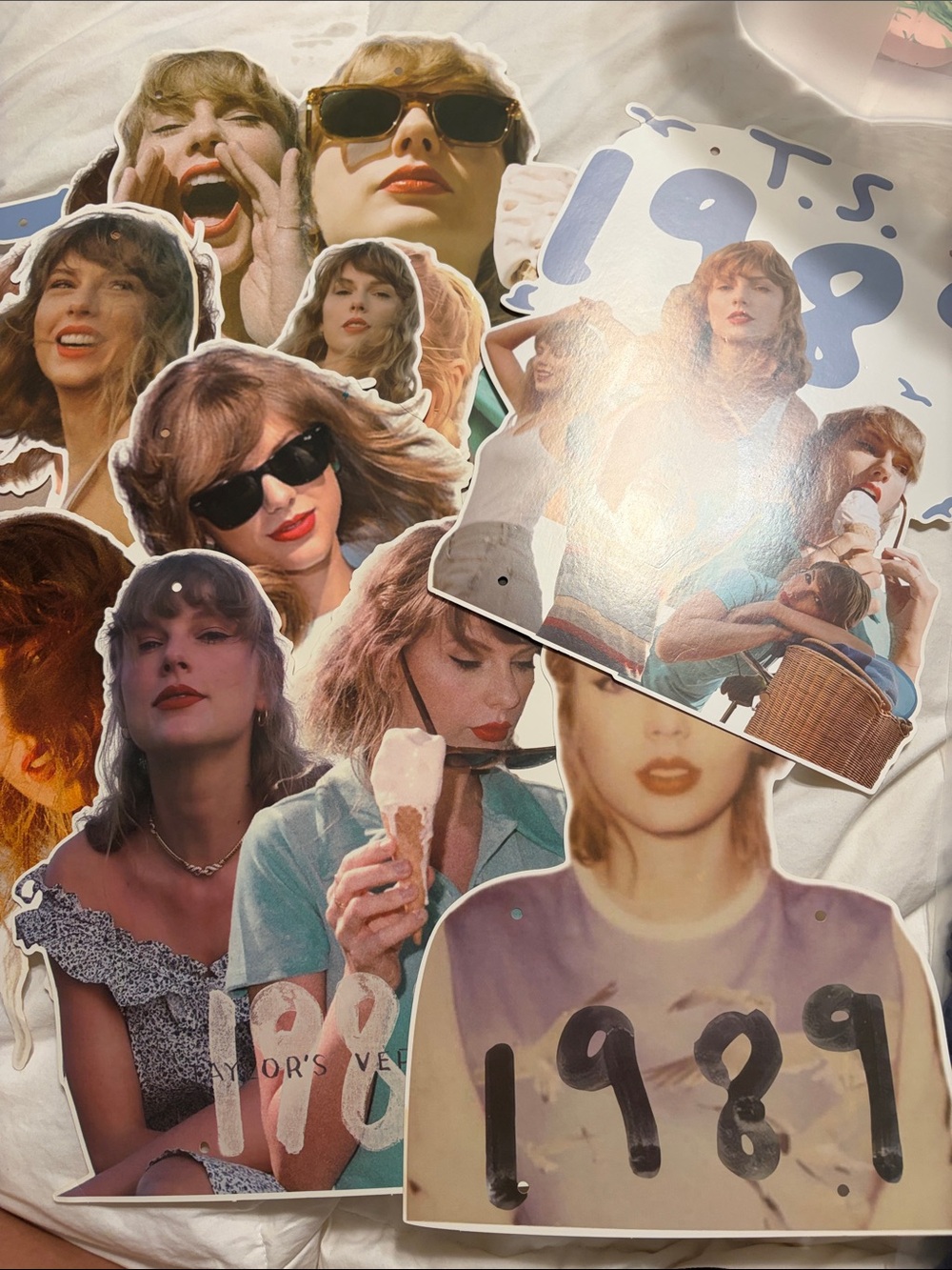 Taylor Swift 1989 - Collage of Photos hanging banner